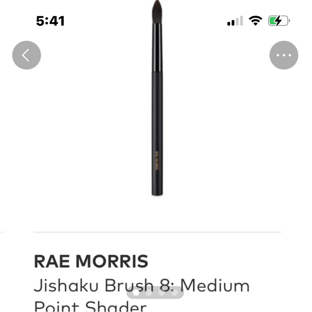 Rae Morris eyeshadow brush-
